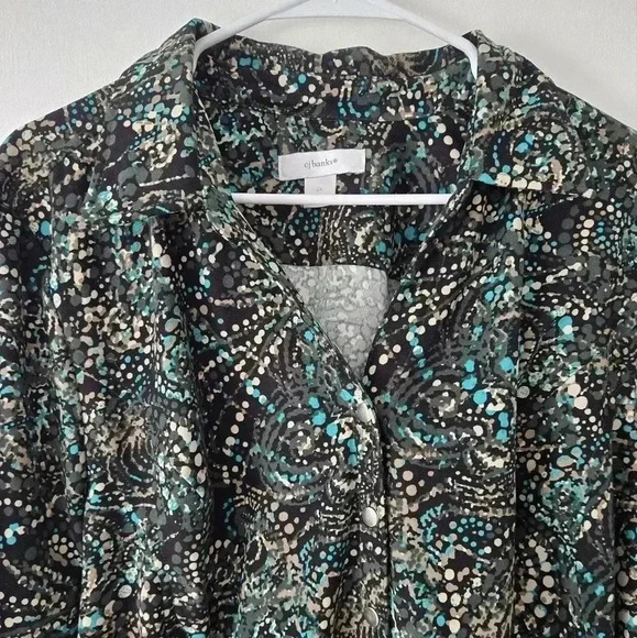 Cj Banks Jeans Stretchy Jacket, In Size 2X - Picture 6 of 15